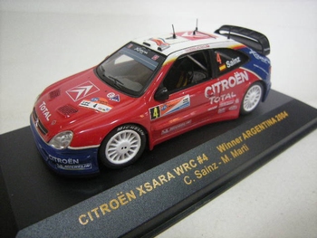 Citroen Xara WRC Argentina 2004 # Sainz Marti  1/43
