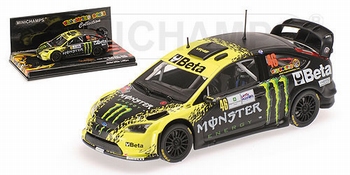 Ford Focus RS WRC V,Rossi Monza Rally 2009 Monster # 46  1/43