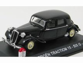 Citroen Traxion 15 - Six G zwart 1939  1/43