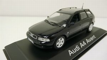 Audi A 4 avant  Zwart   1/43