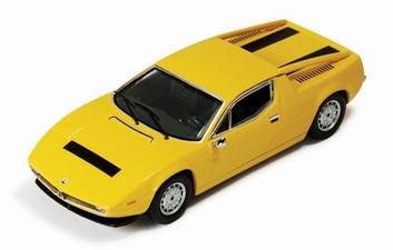 Maserati Merak SS 1977 Yellow Geel  1/43