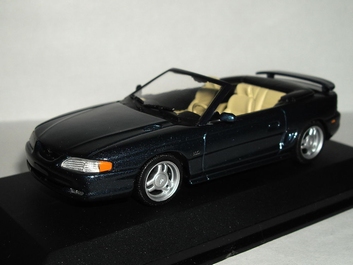 Ford Mustang Cabrio 1994 Blue metallic  1/43