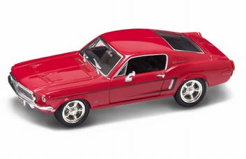 Ford Mustang  GT-2 + 2  Fastback Red Rood  1/43