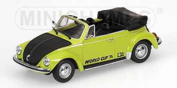 VW Volkswagen 1303 Cabriolet Green Groen World cup 1974  1/43