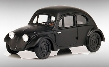 VW Volkswagen Versuchswagen V 3  Prototype Matt Black   1/43