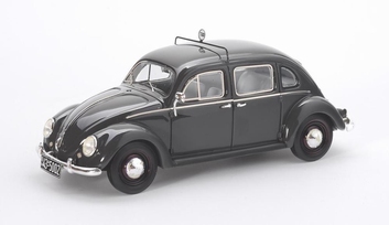 VW Volkswagen Kever Rometsch Taxi Zwart Black  1/43