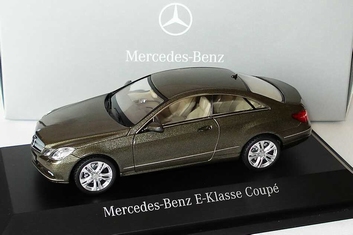 Mercedes Benz E - Klasse Coupe Stannit Grey  Grijs  1/43