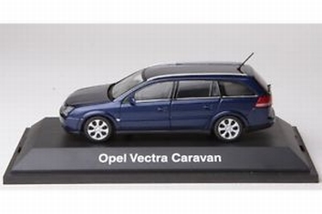 Opel Vectra Caravan Blue Blauw   1/43