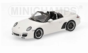 Porsche 911 Speedster 2010 White Wit  1/43