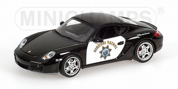 Porsche Cayman S 2007  Highway Patrol Police Politie   1/43