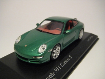 Porsche 911 Carrera S  2004 Green  Groen  1/43