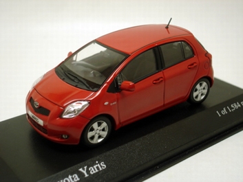 Toyota Yaris 2005  Red Rood   1/43