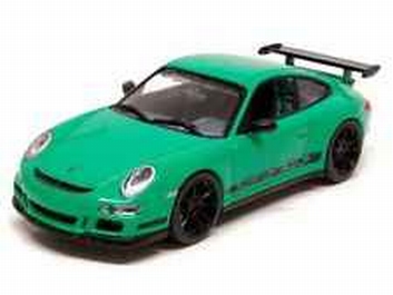 Porsche GT3 RS 997 Green  Groen   1/43