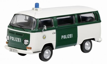 VW Volkswagen T2a Polizei Police Politie   1/43