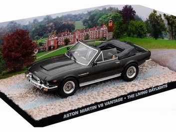 Aston Martin V8 Vantage  The living daylights James Bond 007  1/43