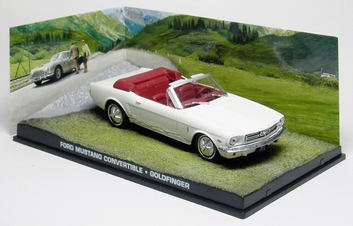 Ford Mustang Convertible Cabrio Goldfinger James bond 007  1/43