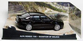 Alfa Romeo 159 Quantum of solance James Bond 007  1/43