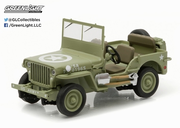 Jeep Willy's MB Groen   1/43