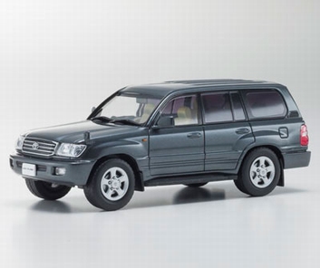 Toyota Land Cruiser 100 Gray Metallic Grijs   1/43