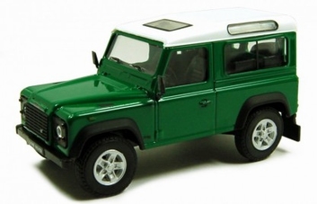 Land Rover Defender 90 Green  Groen   1/43
