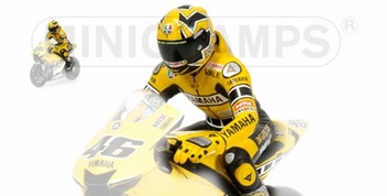 Figuur figurine Valentino Rossi Moto GP Laguna Seca 2005  1/12