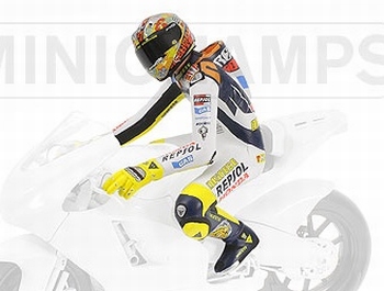 Figuur figurine Moto GP  Valencia 2003  1/12