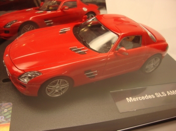 Mercedes Benz SLS AMG Coupe rood red  1/32
