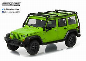 Jeep Wrangler unlimited 2013 Moab Fluo groen green   1/43