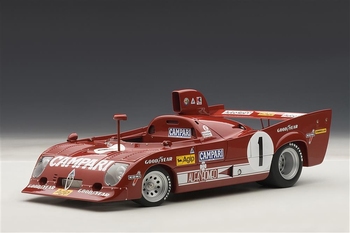 Alfa Romeo 33 TT 12 1975 1000 km Nurburgring winner # 1  1/18