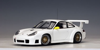 Porsche 911 GT3 Wit White upgraded version  1/18