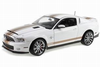 Ford Shelby GT350 TM 2012 Wit White  1/18