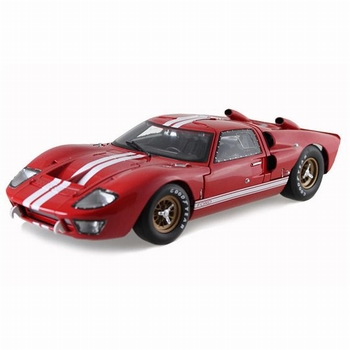 Ford GT 40 MK II 1966 Rood Red  1/18