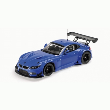 BMW Z4 GT3  Blauw  Blue  1/18