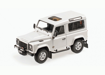 Land Rover Defender 90 Wit  Fuji White   1/18