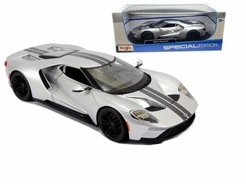 Ford GT 2017 zIlver Silver   1/18