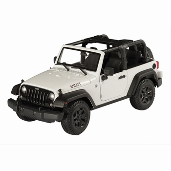 Jeep Wrangler 2014 Willys Wit White Cabrio  1/18