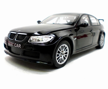 BMW 320 si WTCC Test car Zwart  Black  1/18