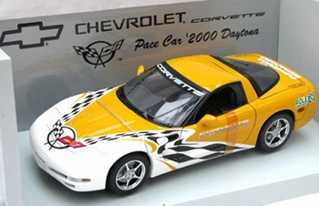 Chevrolet Corvette Pace Car 2000 Daytona Geel  Yellow  1/18