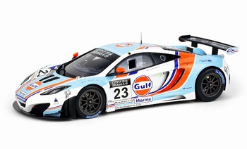 Mc Laren MP4-12C GT3 Total 24 hours of Spa # 9 Gulf  1/18