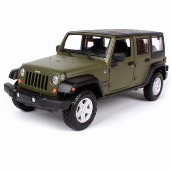 Jeep Wrangler Unlimited 2015 Groen  Green  1/24