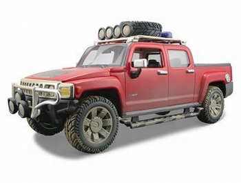 Hummer H3 T  2009  Rood Red  Pick up 1/26