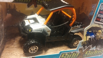 Buggy Quad Side X Sides Zilver Silver RZR  1/32