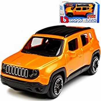 Jeep Renegade Oranje Orange   1/43