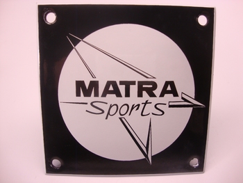 Matra Sports 10 X 10 cm Emaille