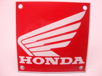 Honda 10 x 10 cm Emaille