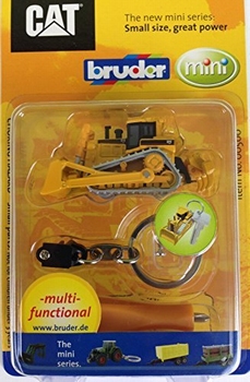 Bruder Mini CAT Buldozer sleutelhanger - CAT key ring