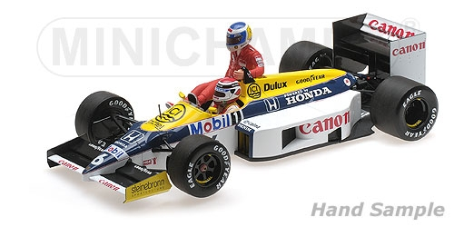 Williams Honda FW11 N,Piquet - German GP 1986  1/18