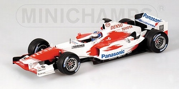 Toyota Panasonic racing TF104  O,Panis F1 Formule 1  1/18