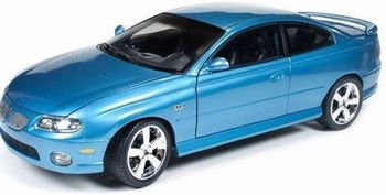 Pontiac GTO Blauw  Blue 2004   1/18