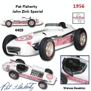 Watson Roadster 1956 Indy 500 winner Pat Flaherty   1/18